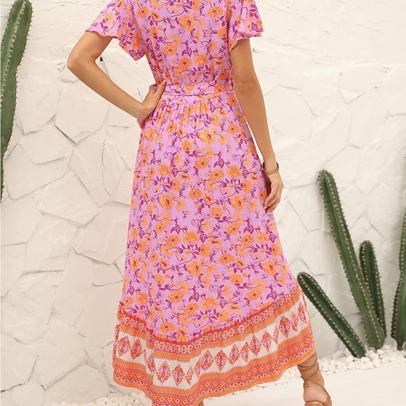 High low wrap dress (Amazon) - Picture 2 of 3